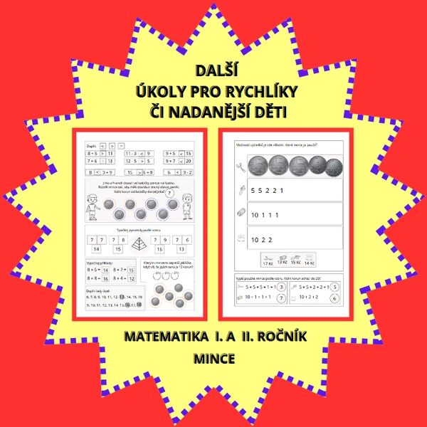 MATEMATIKA - MINCE OPAKOVÁNÍ 1. A 2. ROČNÍK