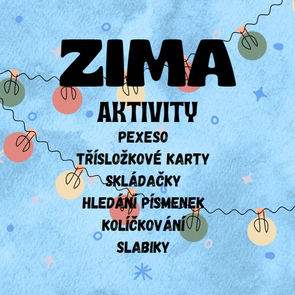 ZIMA - co můžou děti samy 2