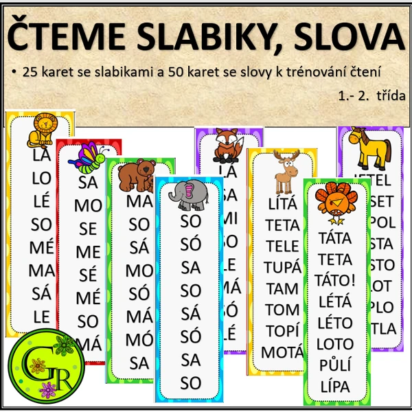 ČTEME SLABIKA A SLOVA