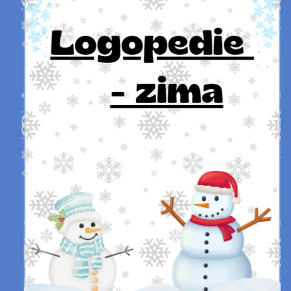 Logopedie - zima