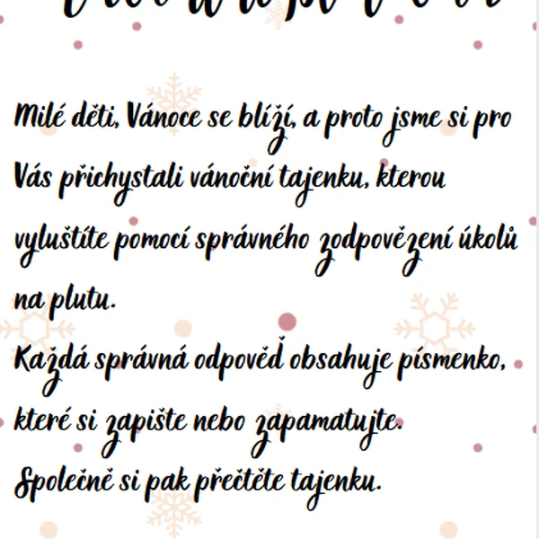 Adventní plotovka
