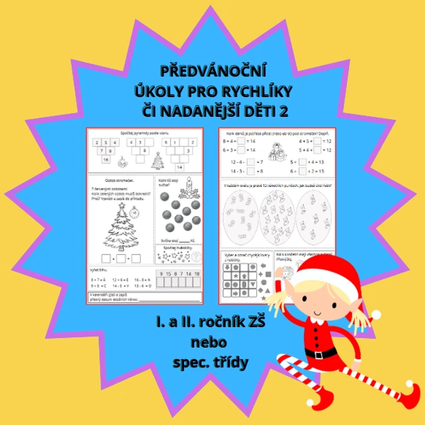 VÁNOČNÍ MATEMATIKA 2 (OPAKOVÁNÍ 1. A 2. ROČNÍK)