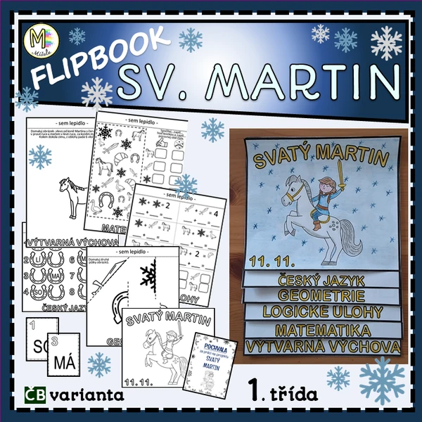 SVATÝ MARTIN- FLIPBOOK