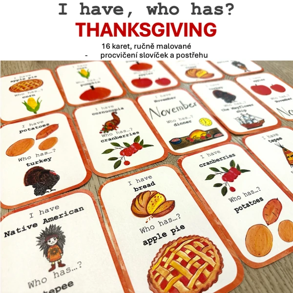 I have, who has? Thanksgiving