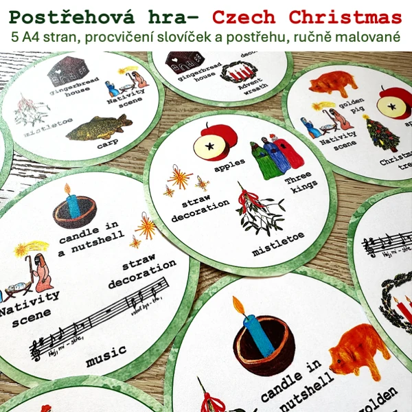Postřehová hra - Czech Christmas