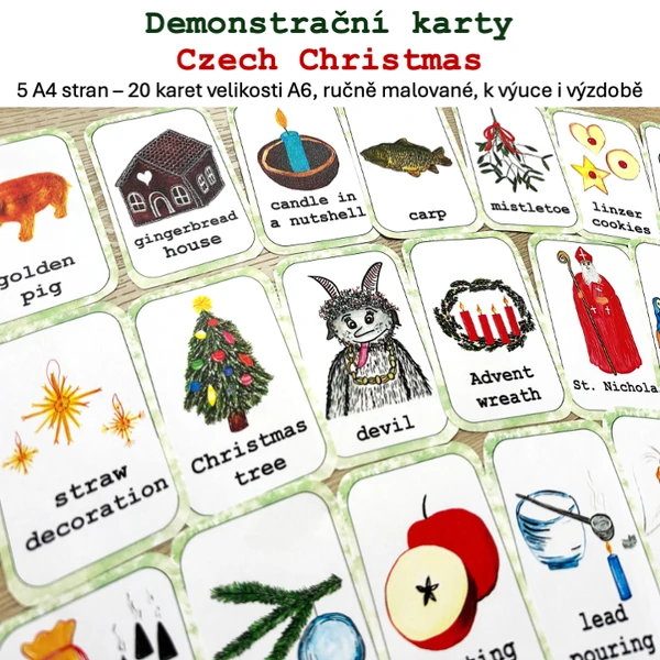 Demonstrační karty - Czech Christmas