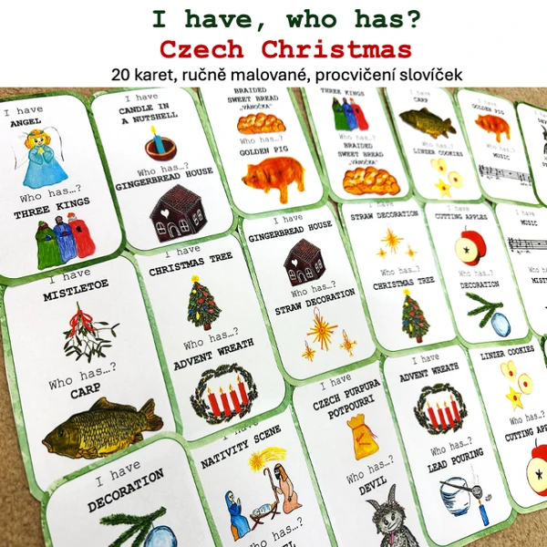 I have, who has? Czech Christmas