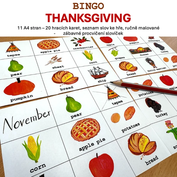 Bingo - Thanksgiving