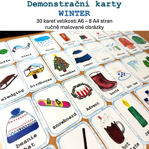 Demonstrační karty - WINTER