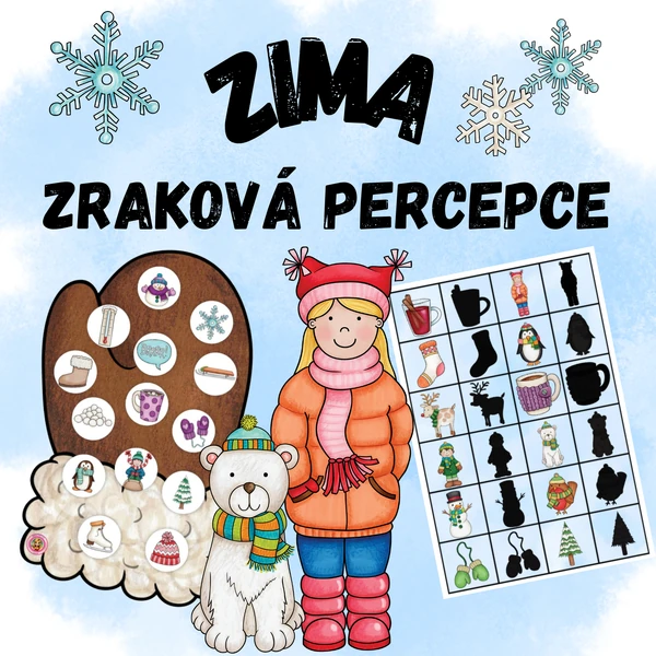 Zima - zraková percepce