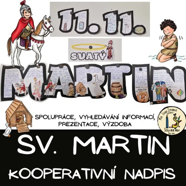 SVATÝ MARTIN – NADPIS