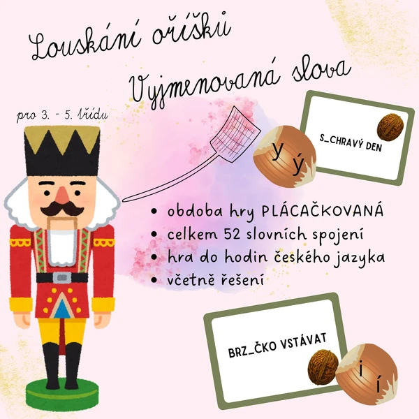Louskání oříšků - Vyjmenovaná slova