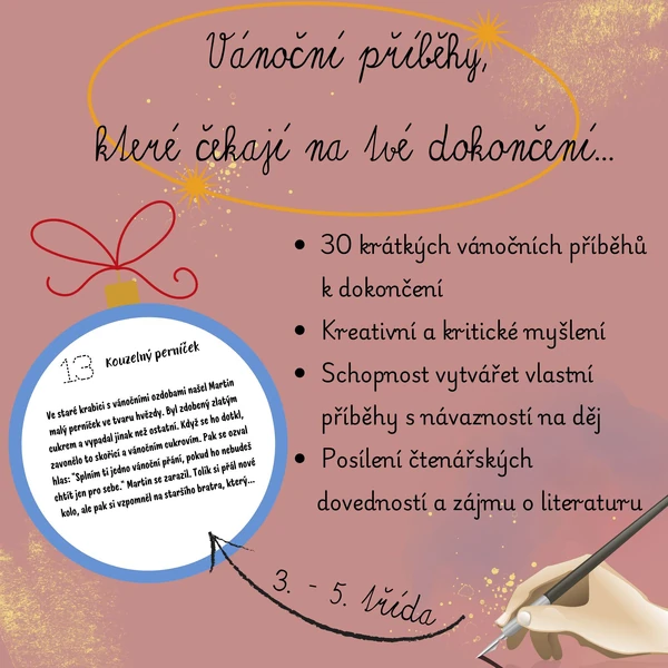 Vánoční příběhy, které čekají na tvé dokončení...