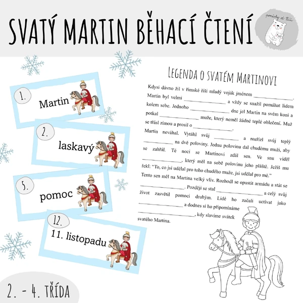 Svatý Martin - Běhací čtení 