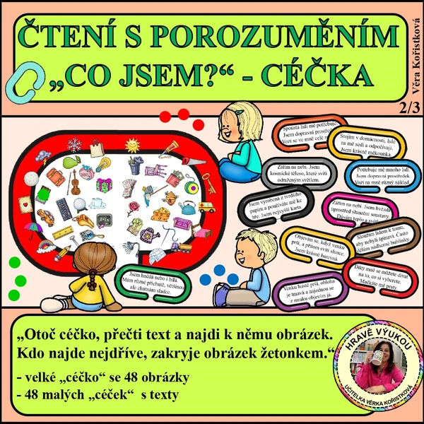 ČTENÍ S POROZUMĚNÍM „CO JSEM?“ – CÉČKA