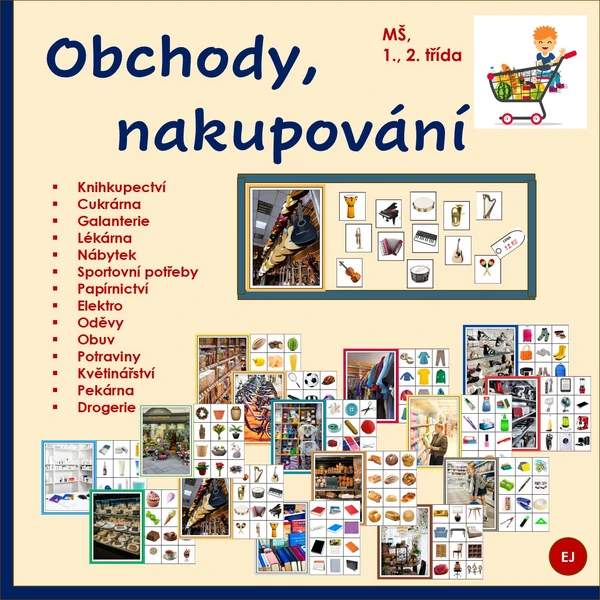 Obchody, nakupování