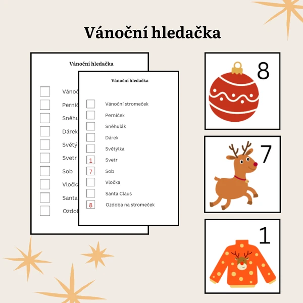 Hledačka - Vánoce