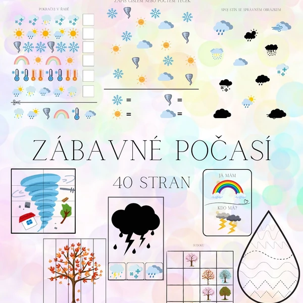 POČASÍ - 40 stran