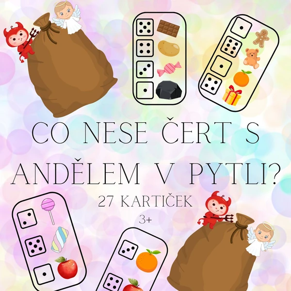 Co má čert s andělem v pytli? 27 kartiček