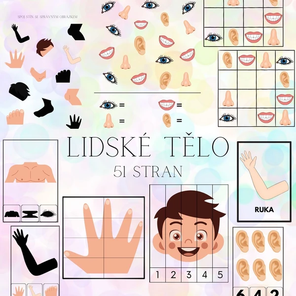 Lidské tělo - 51 stran
