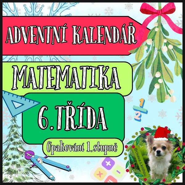 Adventní kalendář - matematika