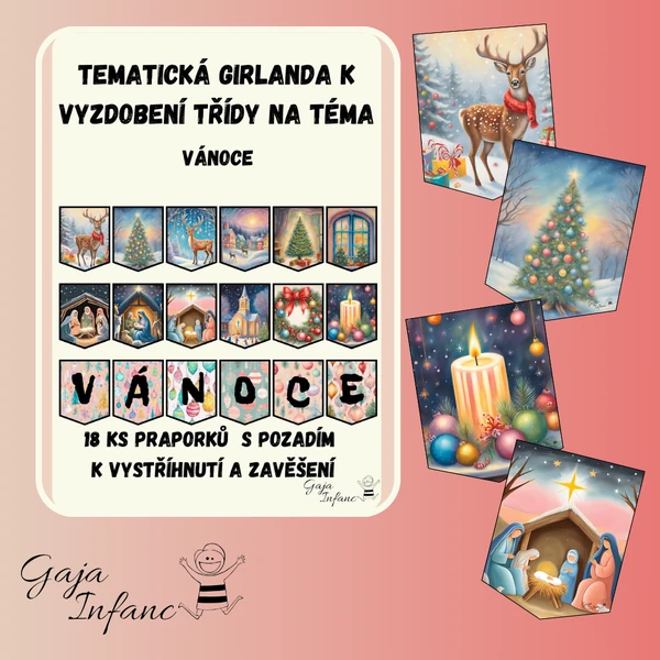 Girlanda- Vánoce