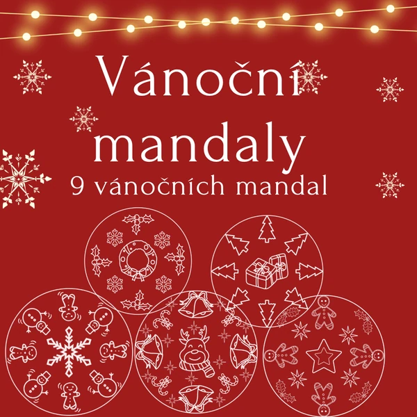 Vánoční mandaly 