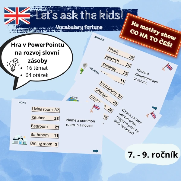 Vocabulary game - Let's ask the kids!