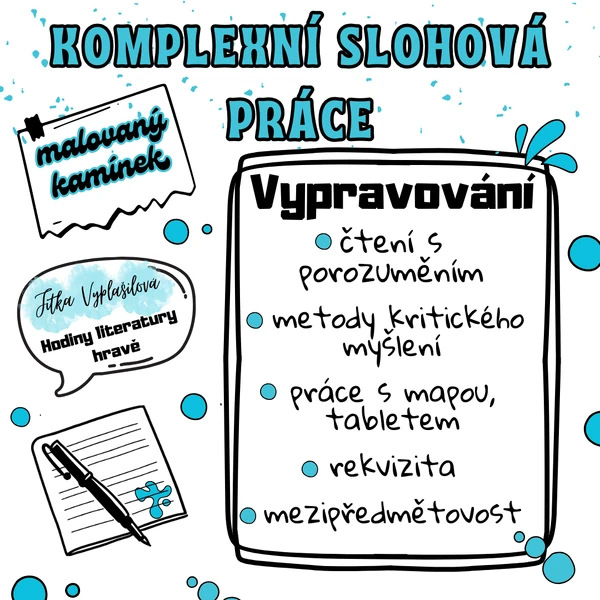 Komplexní slohová práce - vypravování