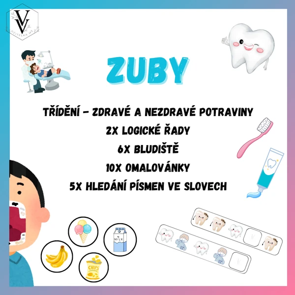 Zuby - didaktické aktivity