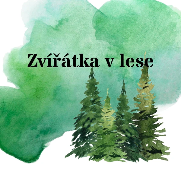 Velká sada aktivit - Zvířátka v lese