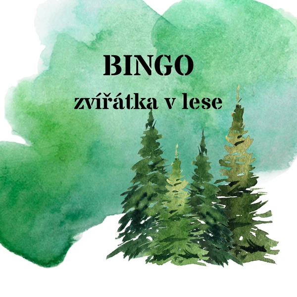 Bingo - zvířátka v lese