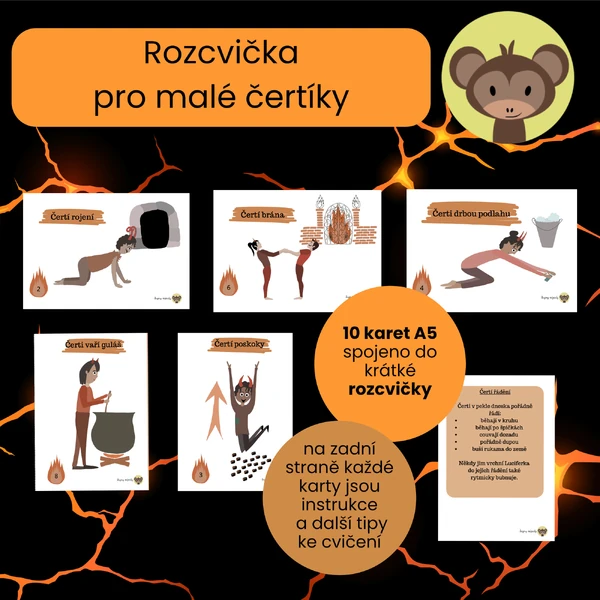 Rozcvička pro malé čertíky