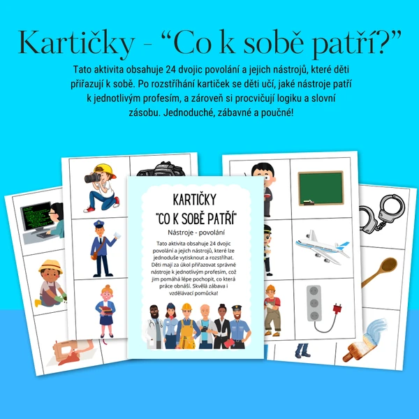 "Co k sobě patří?" - Povolání