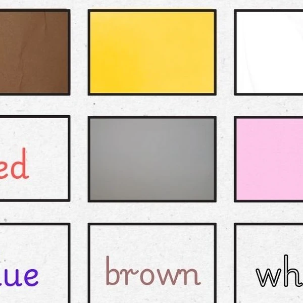 barevné pexeso- colour match