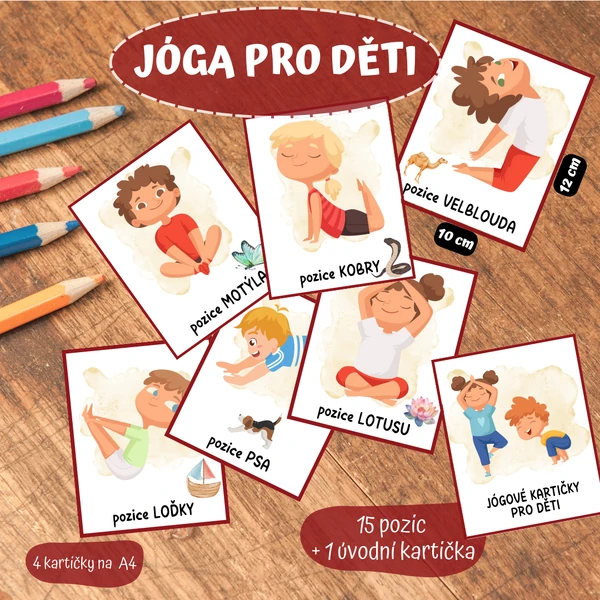 Jógové kartičky