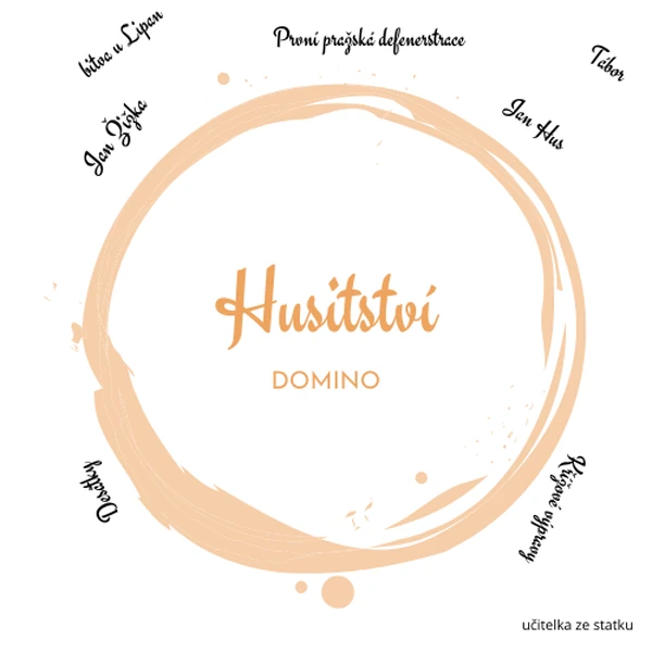 Husitství - domino