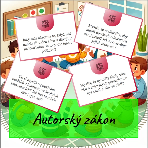 Autorský zákon - diskusní karty (30)