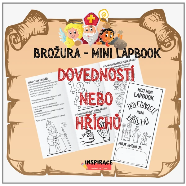 MINI lapbook - dovedností nebo hříchů