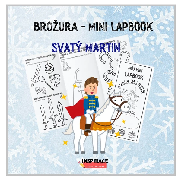 MINI lapbook - svatý Martin