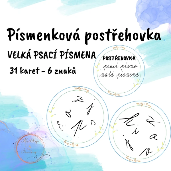 Malé psací písmo - postřehovka