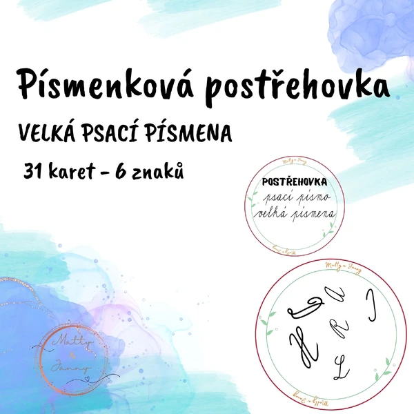 Velká psací písmena - postřehovka