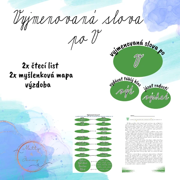 Vyjmenovaná slova po V