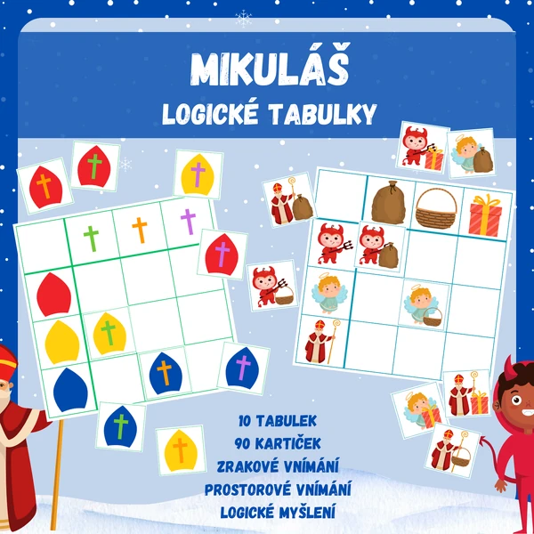 MIKULÁŠ - logické tabulky