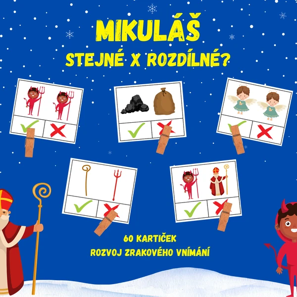 MIKULÁŠ - stejné x rozdílné?