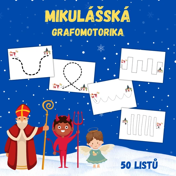 Mikulášská grafomotorika