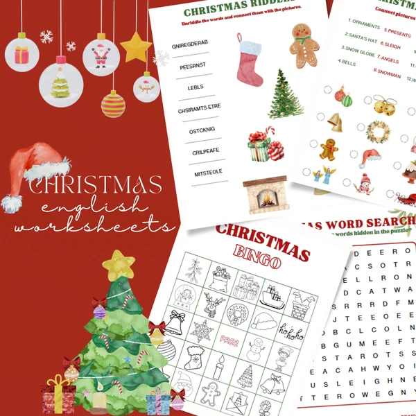 CHRISTMAS - english worksheets