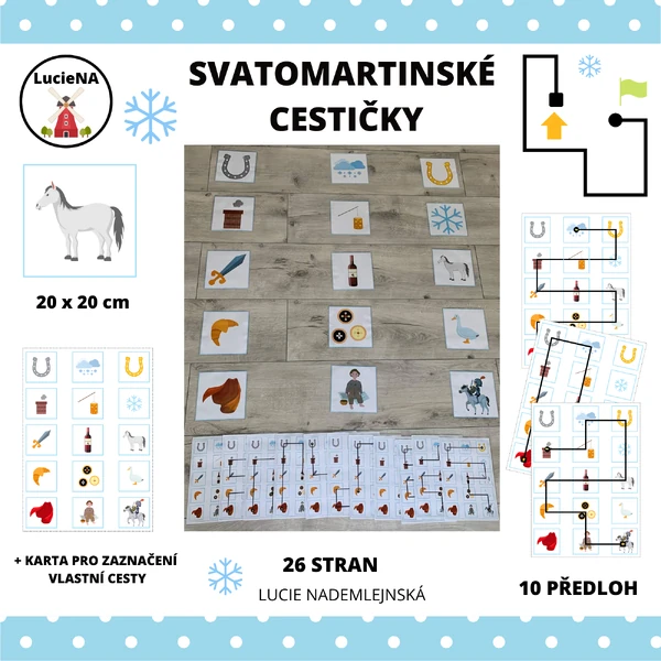 SVATOMARTINSKÉ CESTIČKY