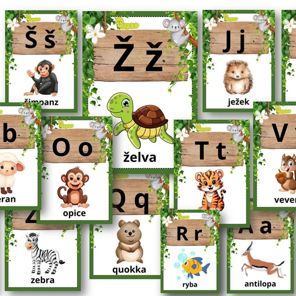 Abeceda zvířata