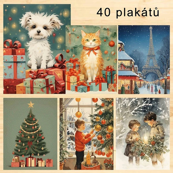 VÁNOCE - PLAKÁTY